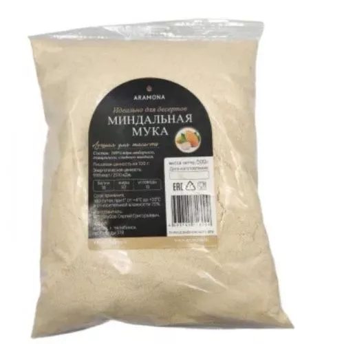 Мука миндальная Арамона, 500г Мука миндальная Арамона, 500г