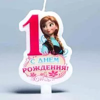 Свеча в торт "Холодное сердце №1"