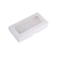Коробка для плитки Дубайский шоколад, 16*8*2,7см, белая