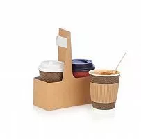 Держатель для стаканов CUPHOLDER крафт 2яч., 160*80*80мм