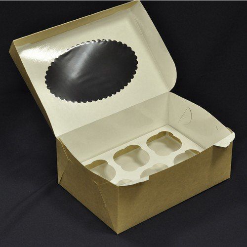 Коробка для 6 капкейков 25x17x10см Коробка для 6 капкейков 25x17x10см