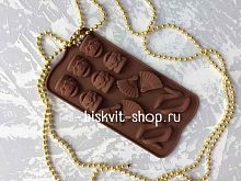 Силиконовая форма "Дамский набор" 20,5х10,5х1,5 см