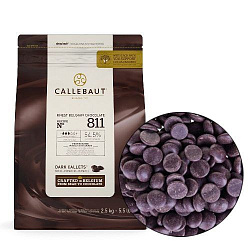 Шоколад Каллебаут Callebaut Темный 54,5%, 1кг