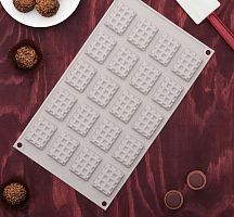 Силиконовая форма "Вафли" 17*30см