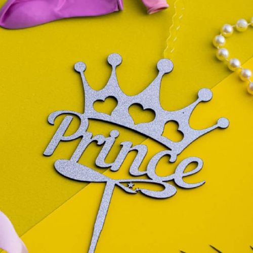 Топпер-свеча "Prince" хамелеон фото 2 Топпер-свеча "Prince" хамелеон фото 2