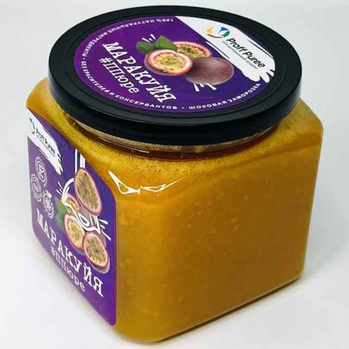 Пюре замороженное Маракуйя Proff Puree, 500г фото 2 Пюре замороженное Маракуйя Proff Puree, 500г фото 2