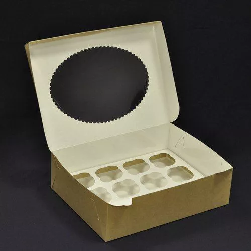 Коробка для 12 капкейков 33x25x10см Коробка для 12 капкейков 33x25x10см